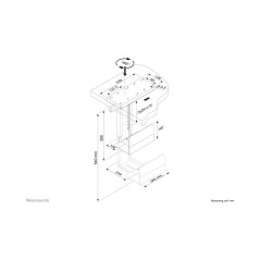 Neomounts by Newstar CPU-D250 Mounting Kit - Optimal Space-Saving Solution for Your Computer Setup